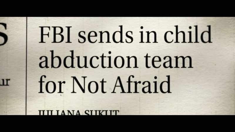 When we brought in the national law enforcement agencies to help