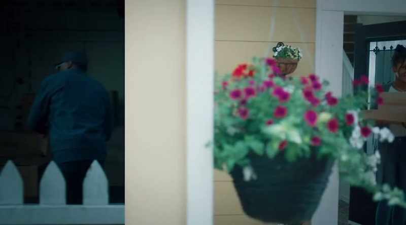 When he came back