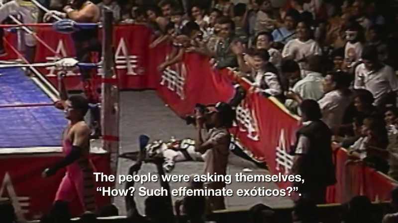 When you came to Mexico City and started wrestling as exoticos
