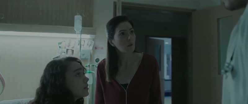 When we checked her heartbeat after she calmed down