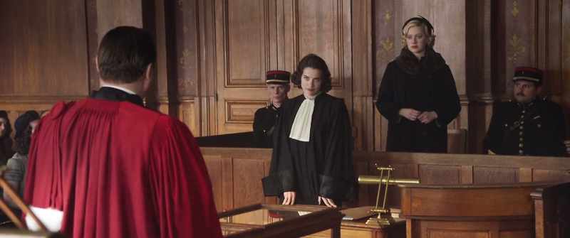 When my client spoke to Rabusset, she was merely a witness