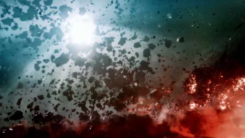 When this cloud of debris eventually cools