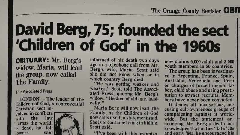 When David Berg died
