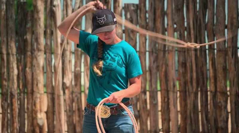 When you deliver that rope, throw like you're gonna point at it