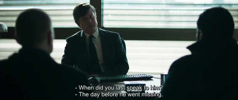 When did you last speak to him? - The day before he went missing