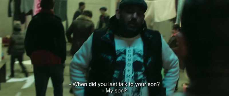 When did you last talk to your son? - My son?