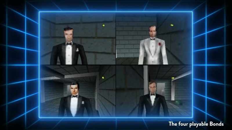 When they did some of the playtesting, everybody would play a Bond