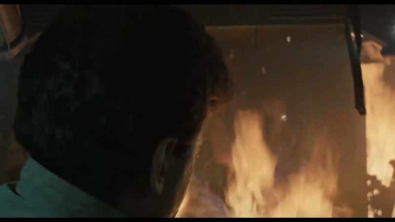 When Drake is killed and the flamethrower goes across the inside, we panic