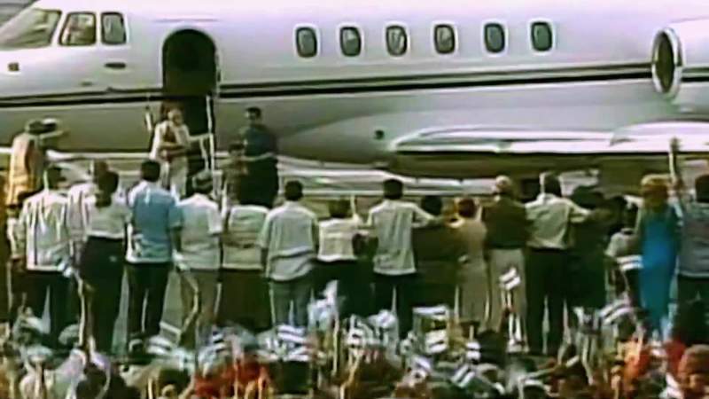 When Eli n was finally returned to Cuba