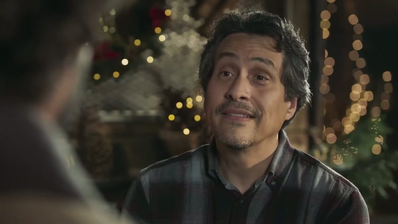 When Elsita came here for Christmas