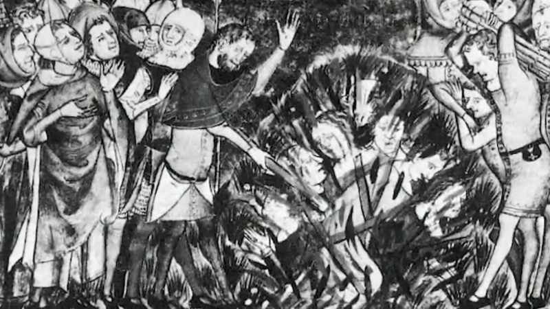 When Europe was hit by the Bubonic Plague