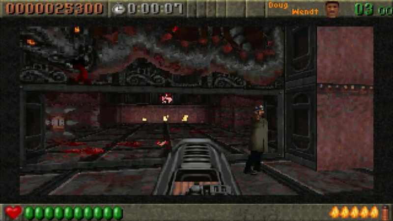 When everybody else was playing, you know, Duke and Quake