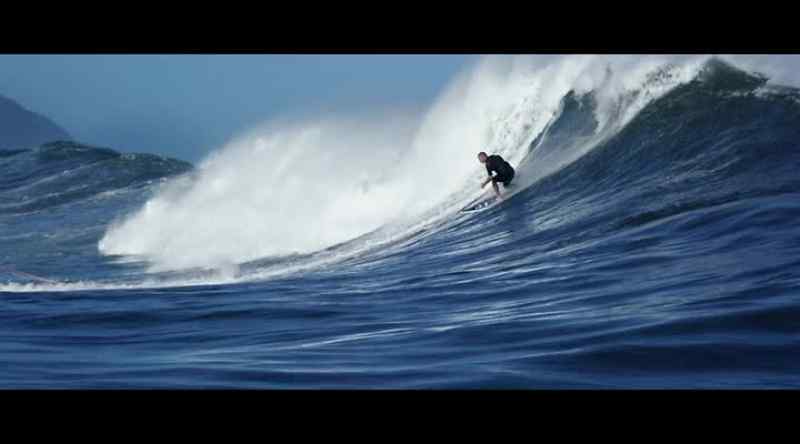 When Garrett started surfing big waves