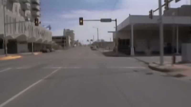 When he got close to the building