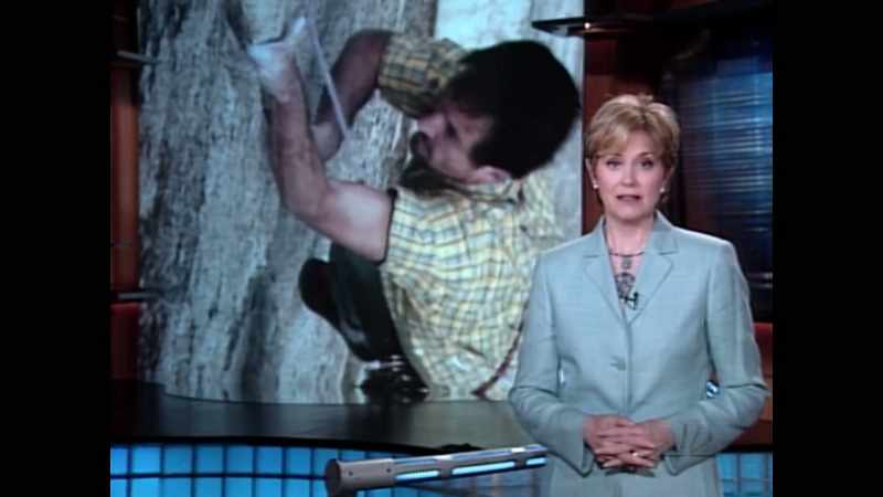 When we got home, there was this crazy media circus