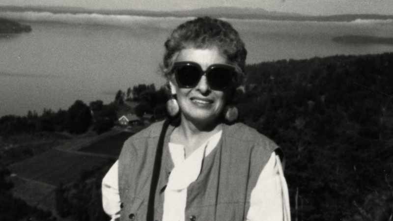 When she got older, she became a community organizer