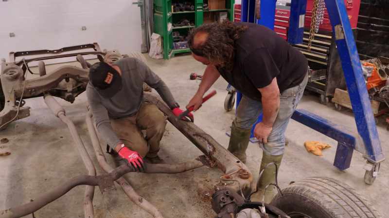 When you have an issue with the frame between your axles