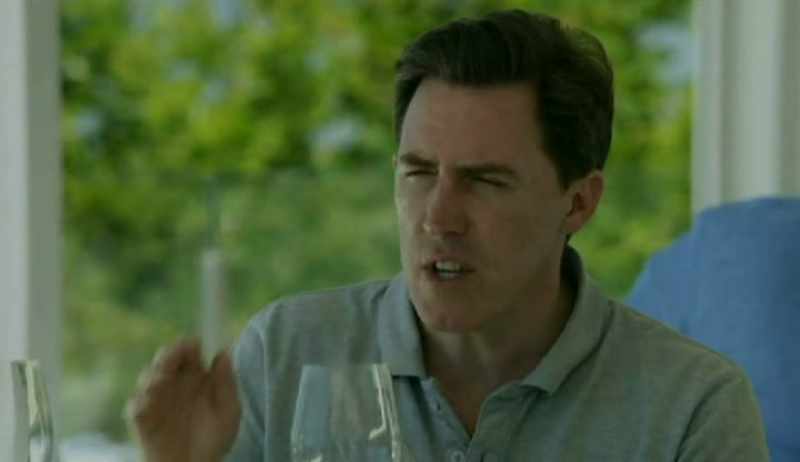 When he was young, he was quite an earnest actor, really