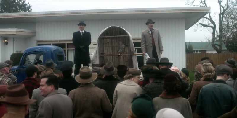 When hot air, such as the air heated by a fire