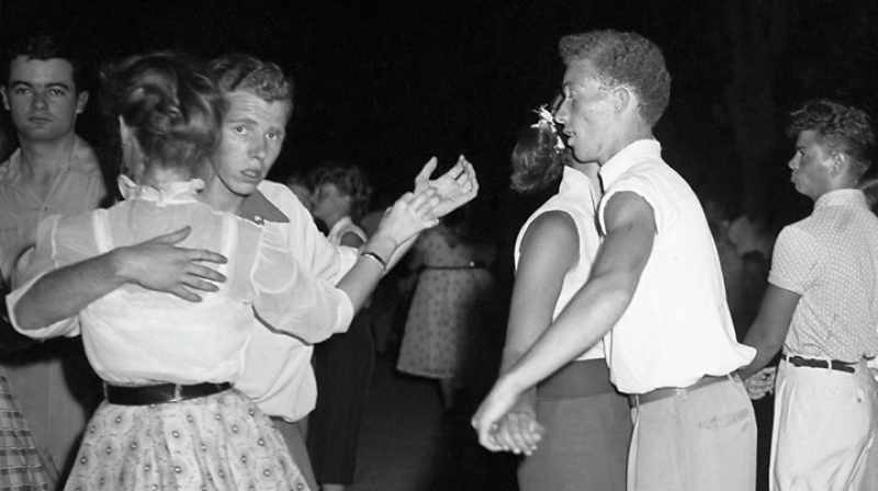 When I was a kid, I'd go into a dance