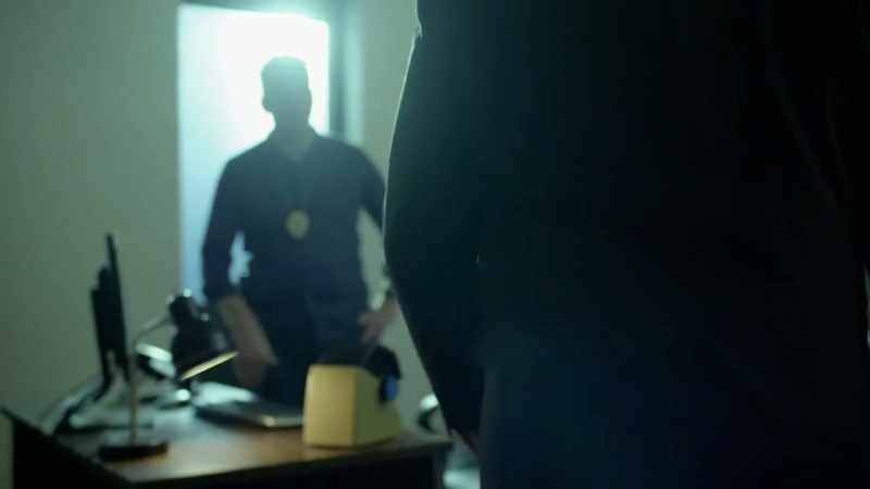When I arrived, he'd been speaking to law enforcement
