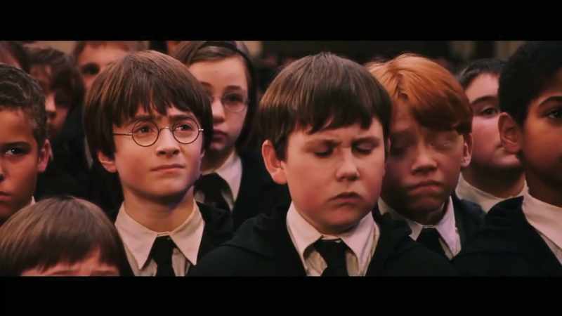 When I call your name I shall place the sorting hat