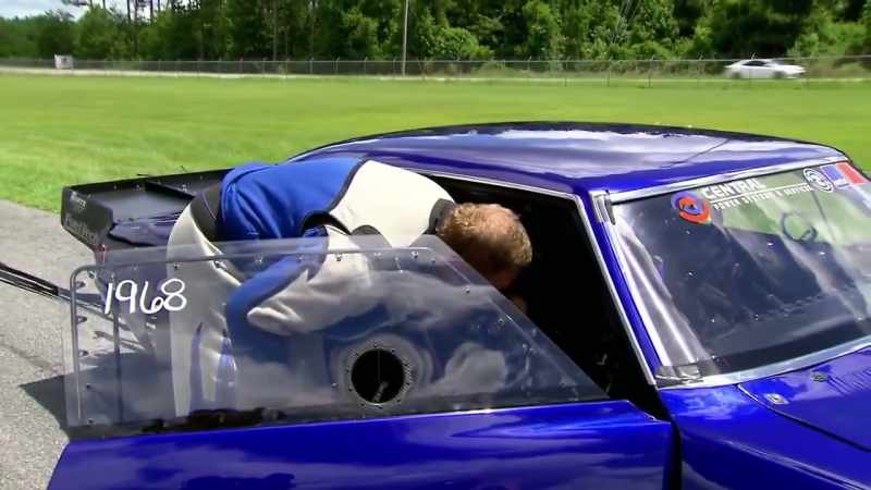 When I was coming down the staging lanes