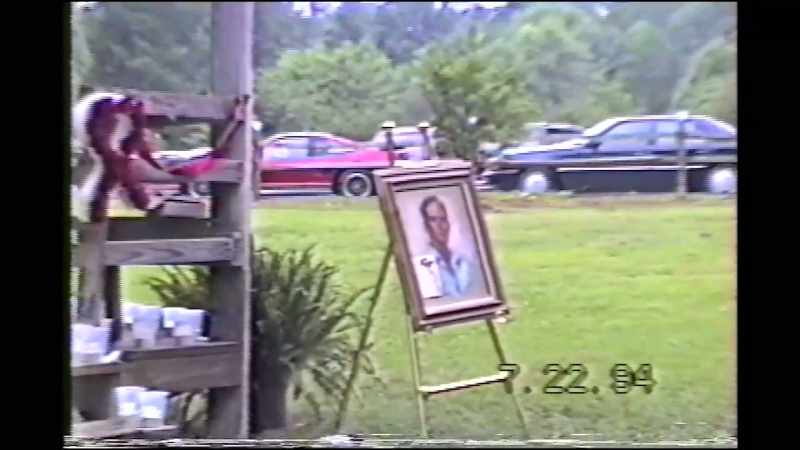 When I did his celebration of life