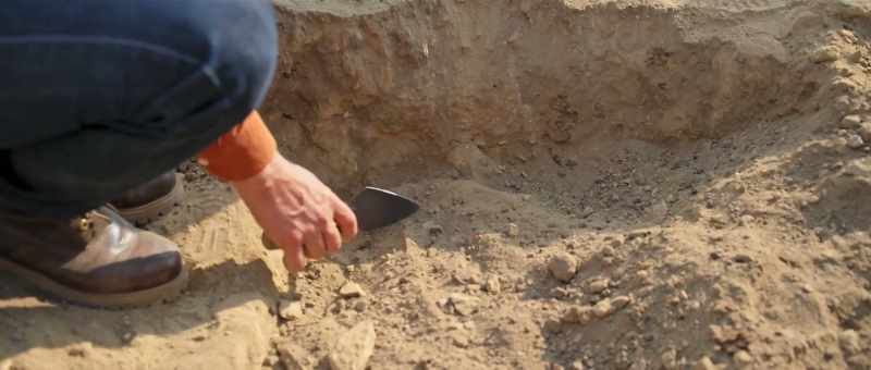 When I do excavations, I don't know what's beneath the ground
