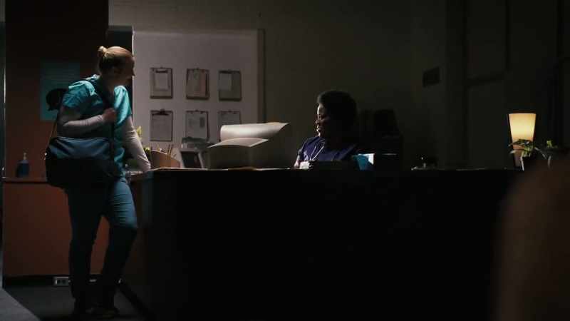 When I was doing my orientation, my nurse who was supposed to train me