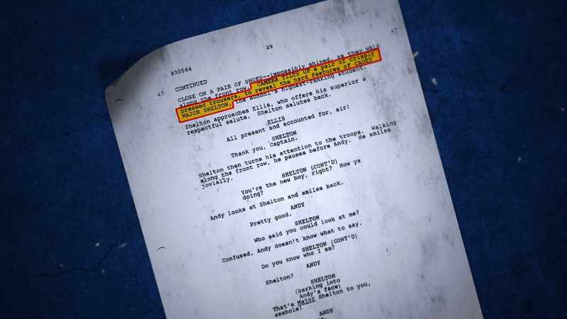 When I first read the script