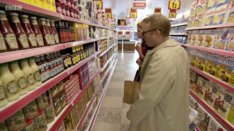 'When I first went into a '60s supermarket