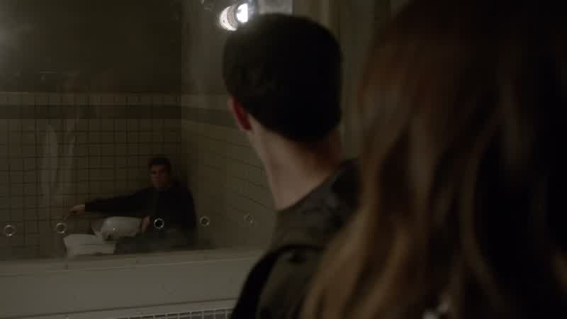 When I found him, that was pointed at my face