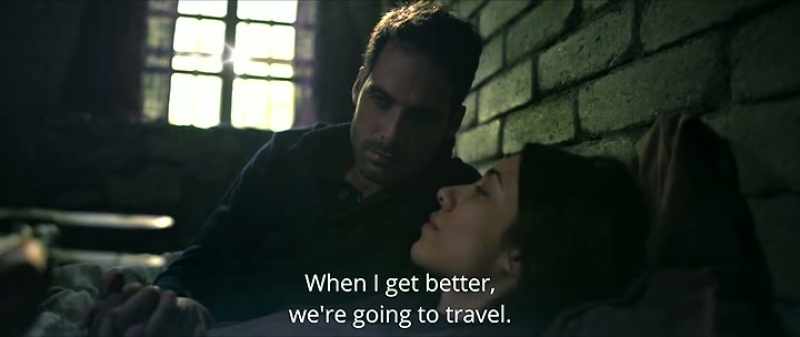 When I get better, we're going to travel