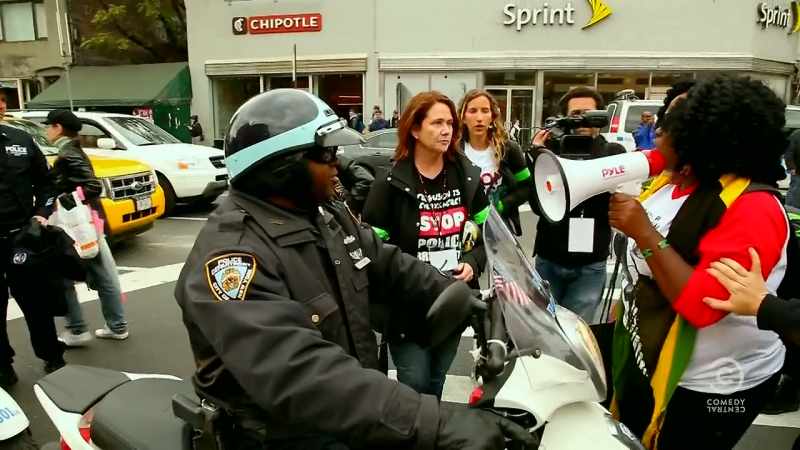 When I go and do my show for the cops