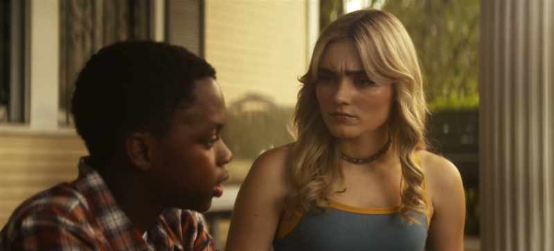 When I got to Carrie's room