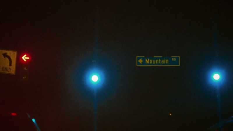 When I got down to Ritchie Highway and Mountain Road