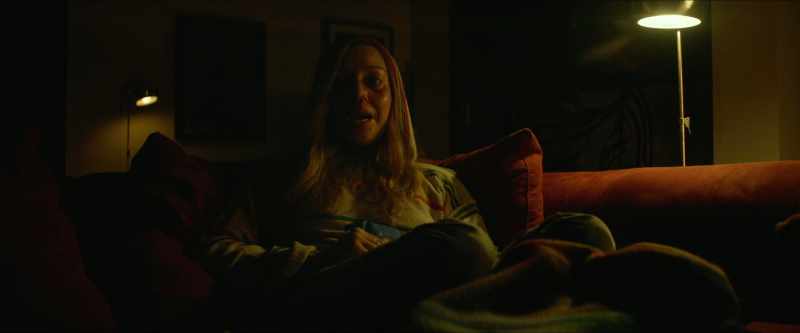 When I got home, I turned the lights on