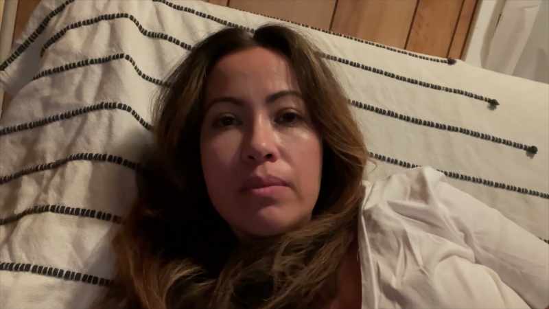 When I lay down and go to sleep I can hear my heart beating