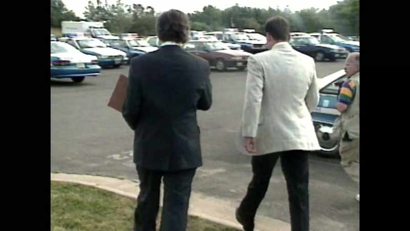 When I met him, John had scrape marks