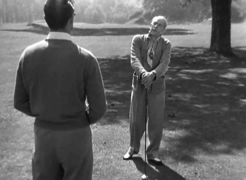 When I play golf
