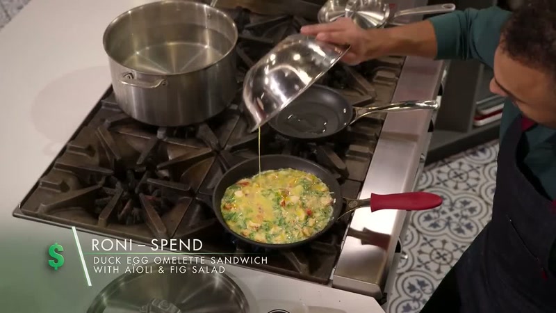 When I put everything into that pan