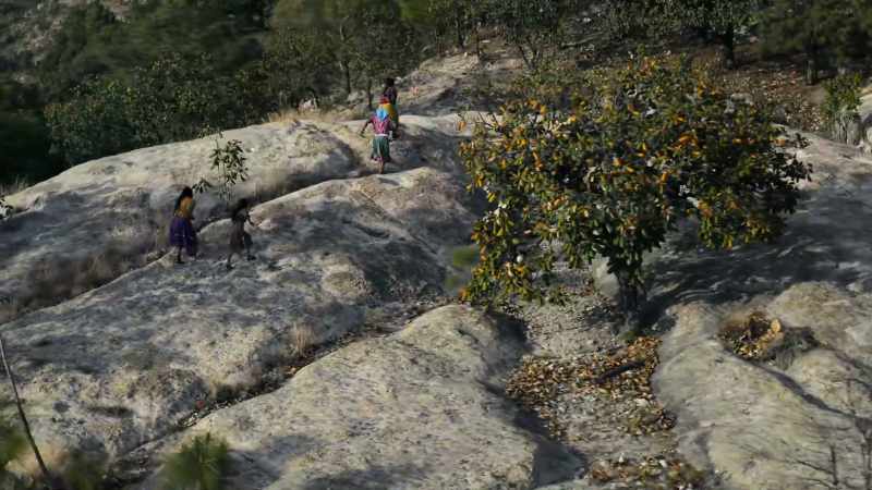 When I run in the mountains