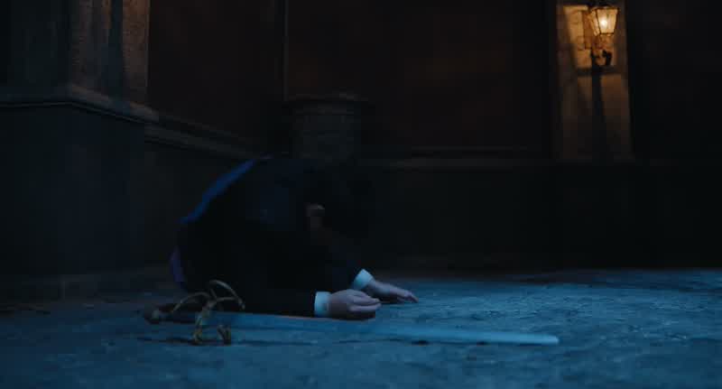 When I saw the sword, my survival instinct kicked in