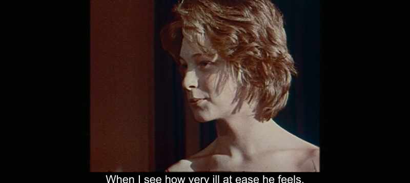 When I see how very ill at ease he feels