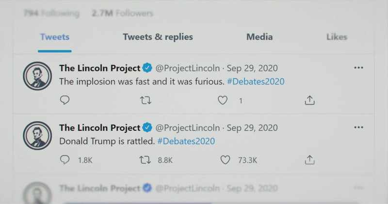 When I started, we had, like, 400,000 Twitter followers