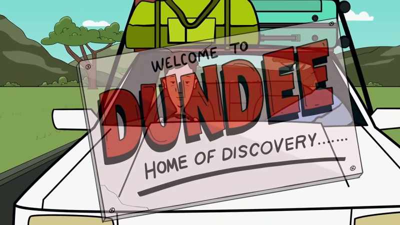 When I went up to Dundee