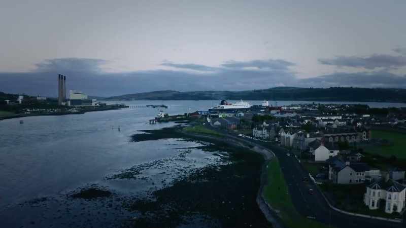 When Inga arrived in Northern Ireland