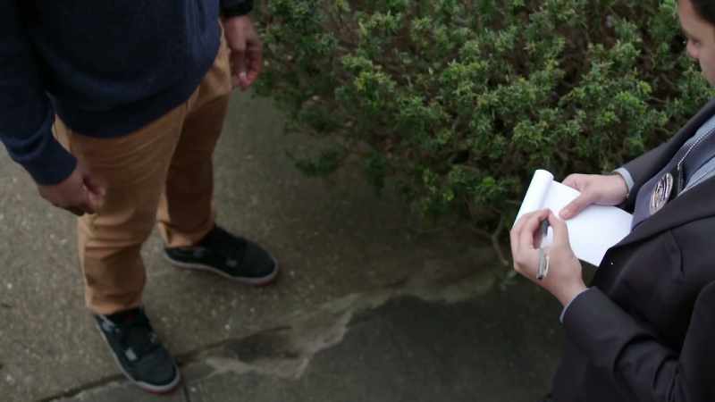 When we interview him, he says he worked