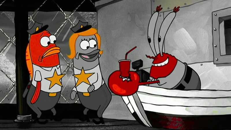 When Krabs provided it, she insisted it needed ice